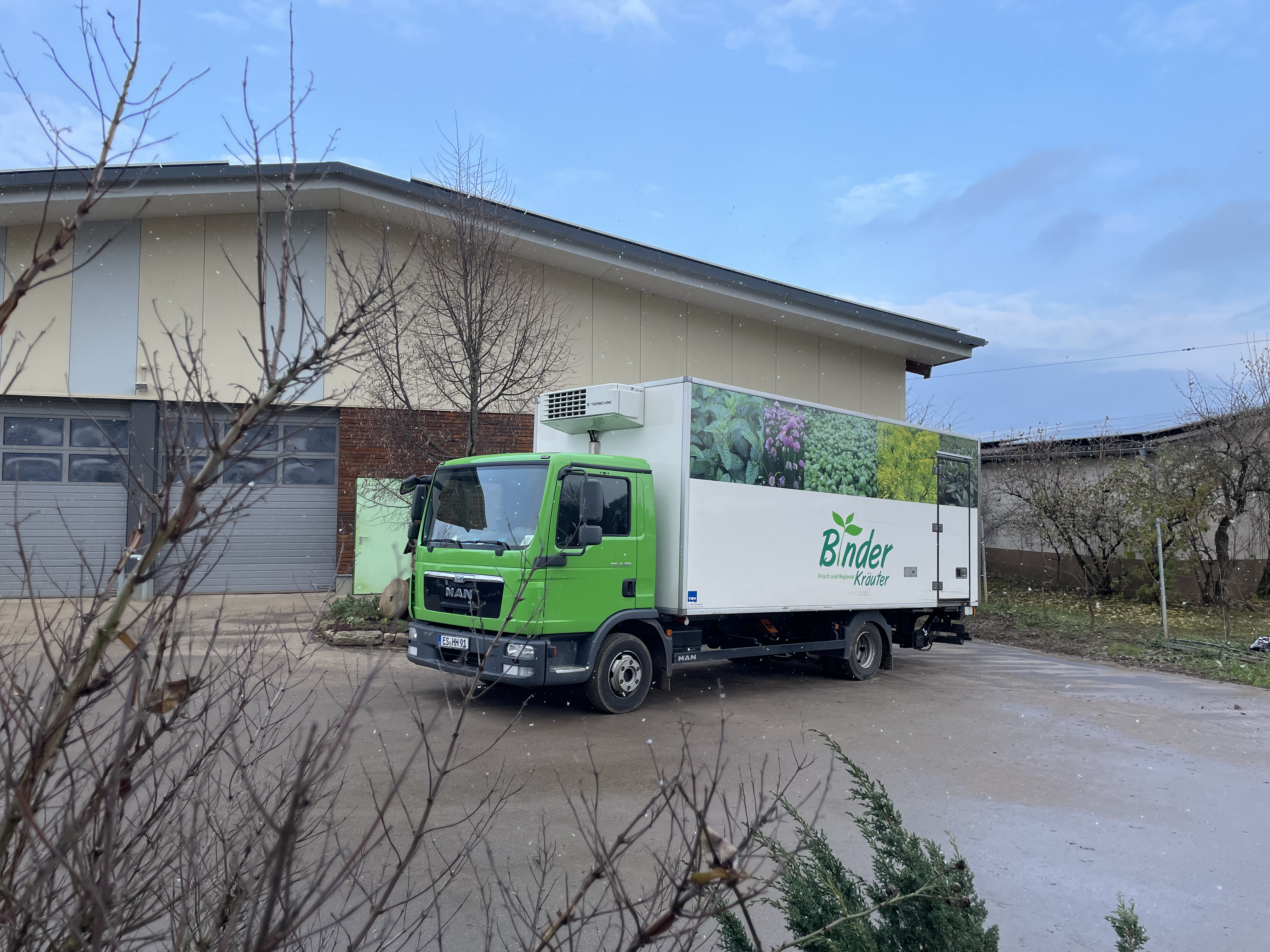 Unser Lieferfahrzeug